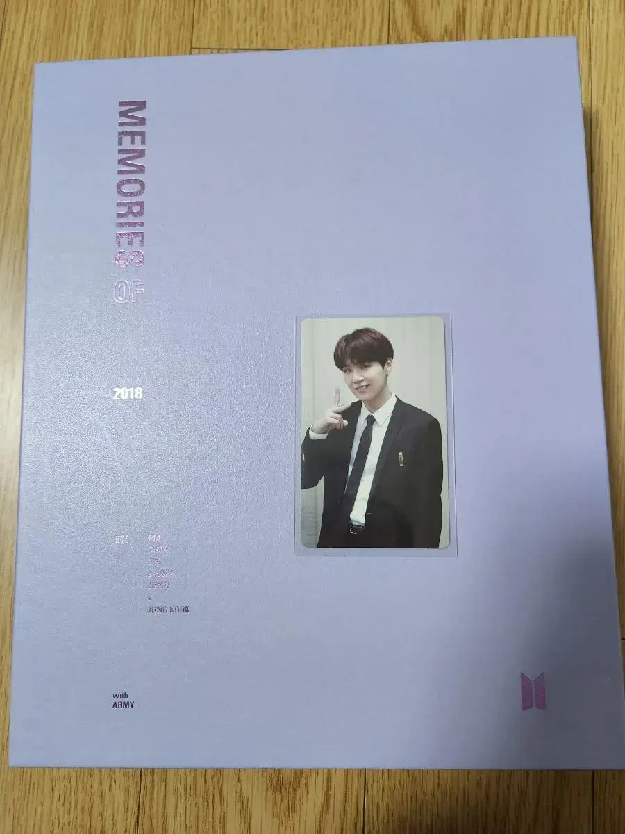 윤기 포카)bts 방탄 2018 메모리즈 dvd